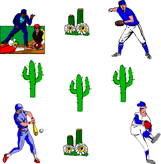 Baseball and Cactus