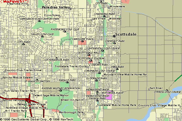 Cactus League Locations Map
